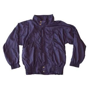 Vintage Pierre Cardin Purple Windbreaker Jacket Size Small